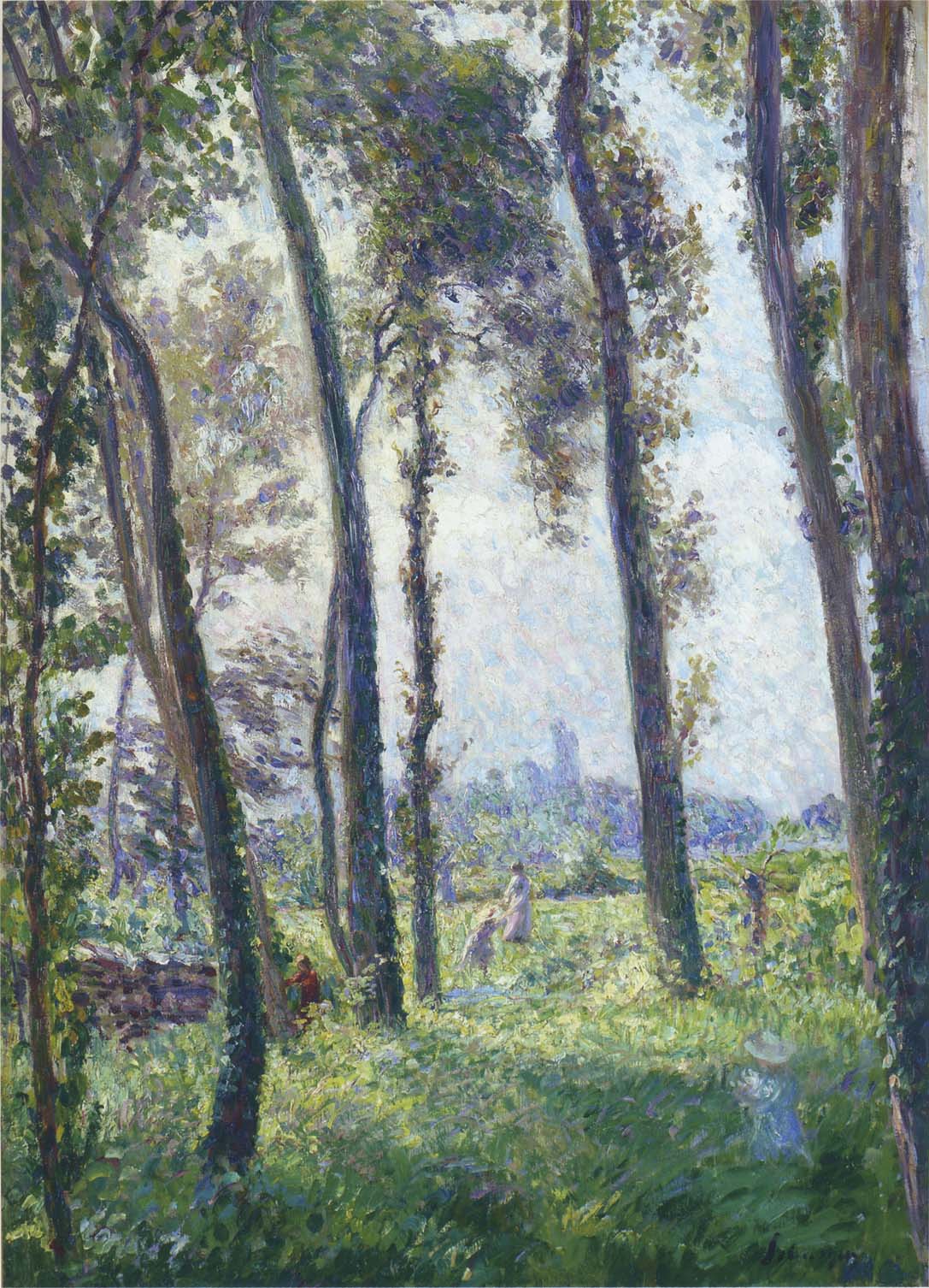 Afternoon in the Clearing by Henri Lebasque,A3(16x12")Poster