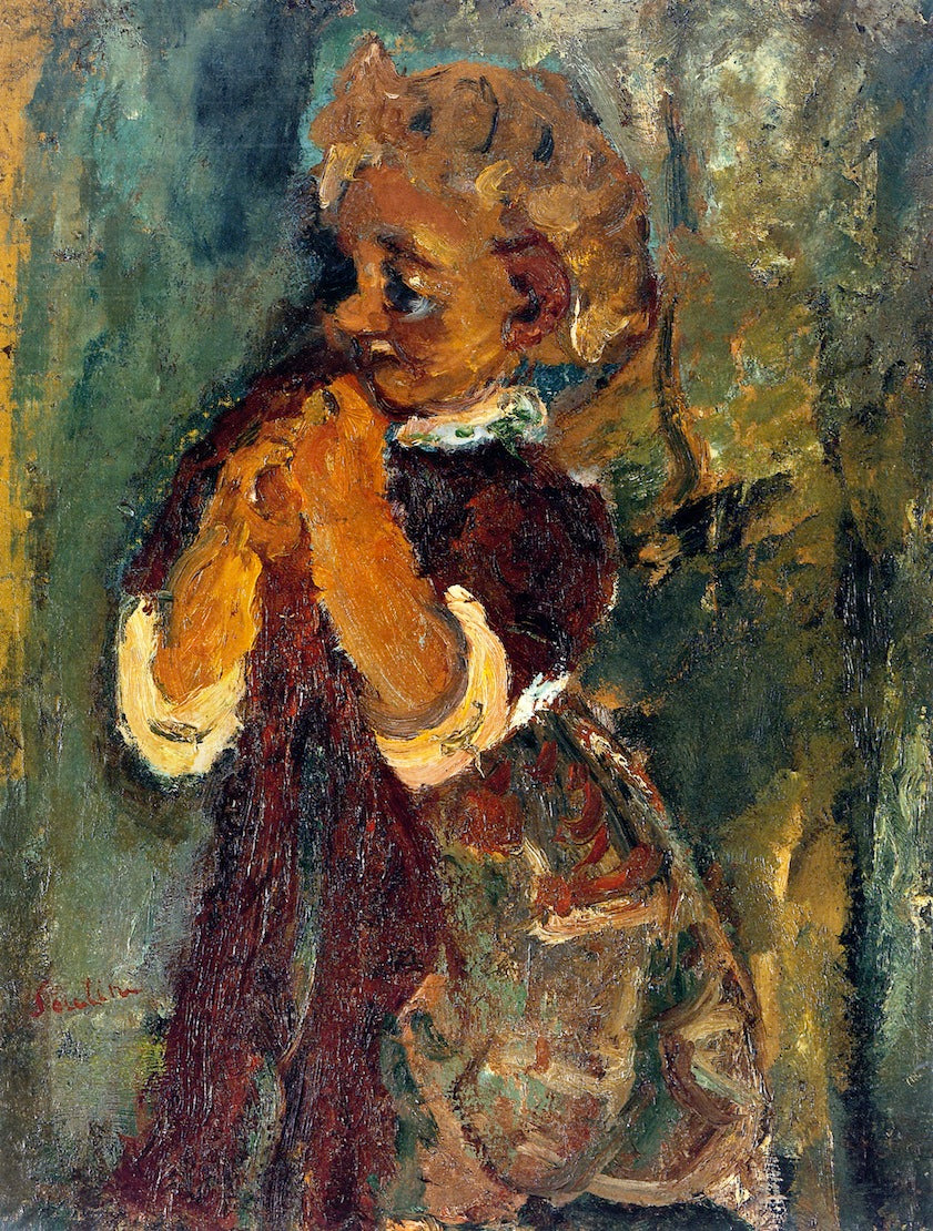 Child in Red by Chaim Soutine,16x12(A3) Poster