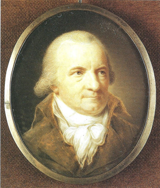 Portrait of Ludwig Suhl, vintage artwork by Friedrich Carl Groger, 12x8" (A4) Poster