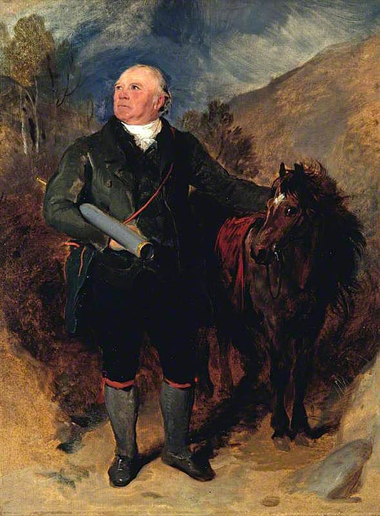 John Crerar and His Pony, vintage artwork by Sir Edwin Landseer, A3 (16x12") Poster Print