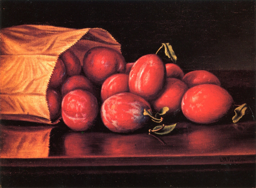 Bag of Plums by Levi Wells Prentice,A3(16x12")Poster
