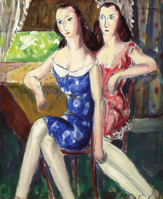 Flappers by Alfred Henry Maurer,A3(16x12")Poster