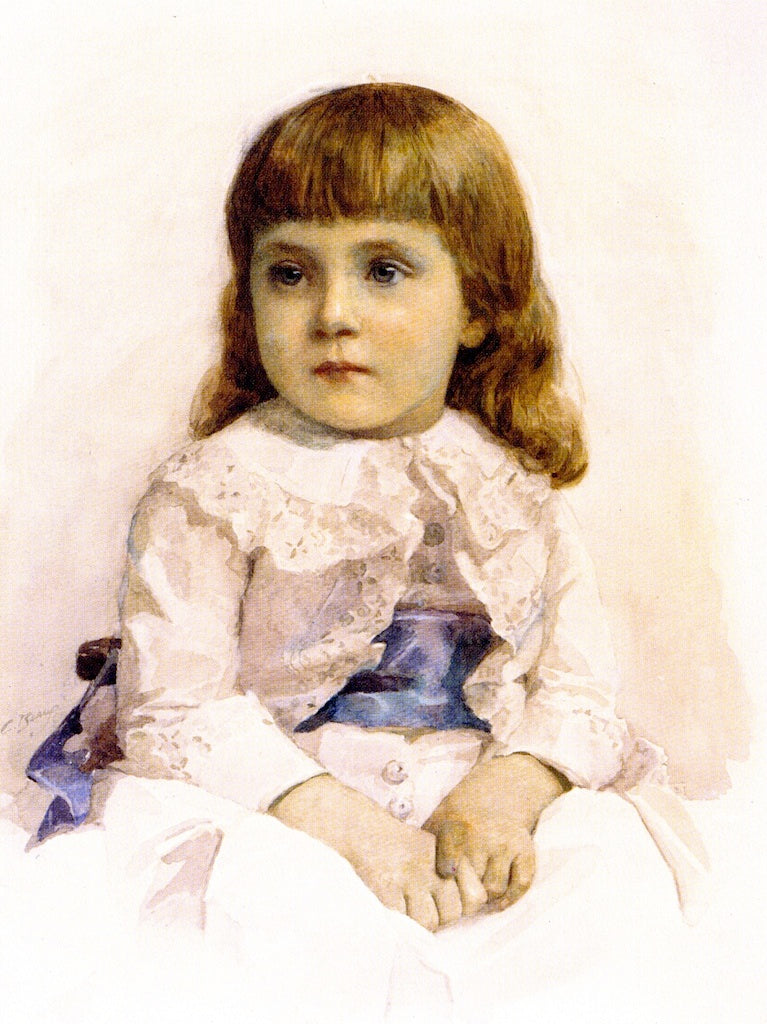 Edmund James Drifton Coxe, vintage artwork by Cecilia Beaux, 12x8" (A4) Poster