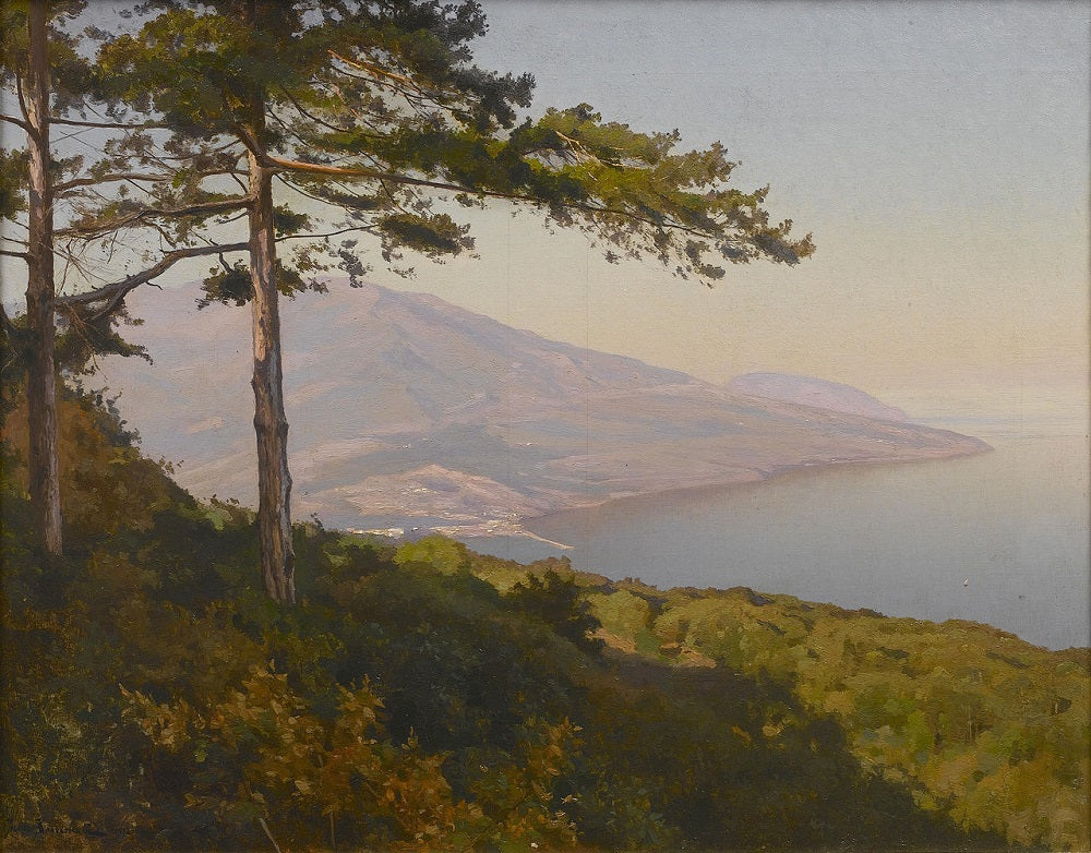 View of Yalta by Iosif Krachkovsky,A3(16x12")Poster