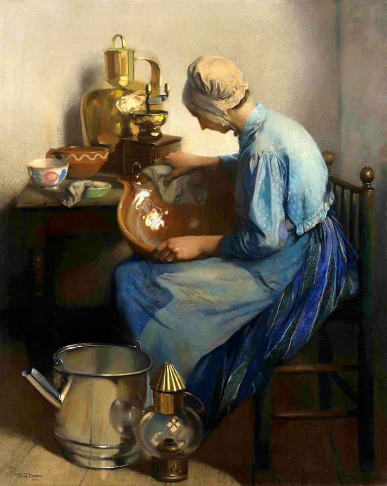 Flamande by Firmin Baes,16x12(A3) Poster