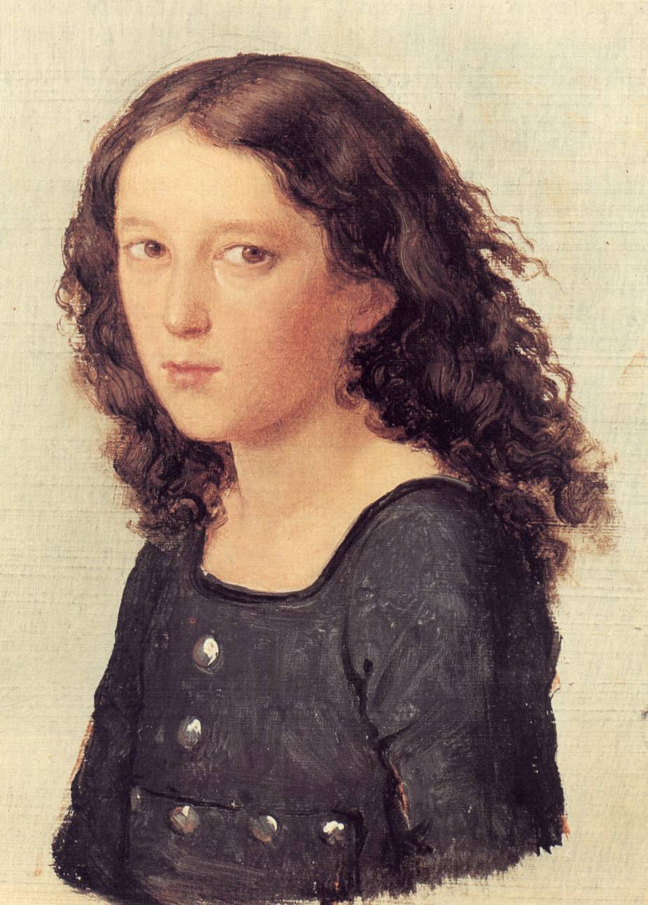 Felix Mendelssohn Bartholdy, vintage artwork by Carl Joseph Begas, A3 (16x12") Poster Print
