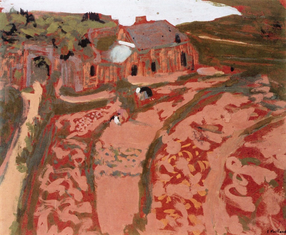 Breton Landscape, Saint-Jacut by edouard Vuillard,A3(16x12")Poster