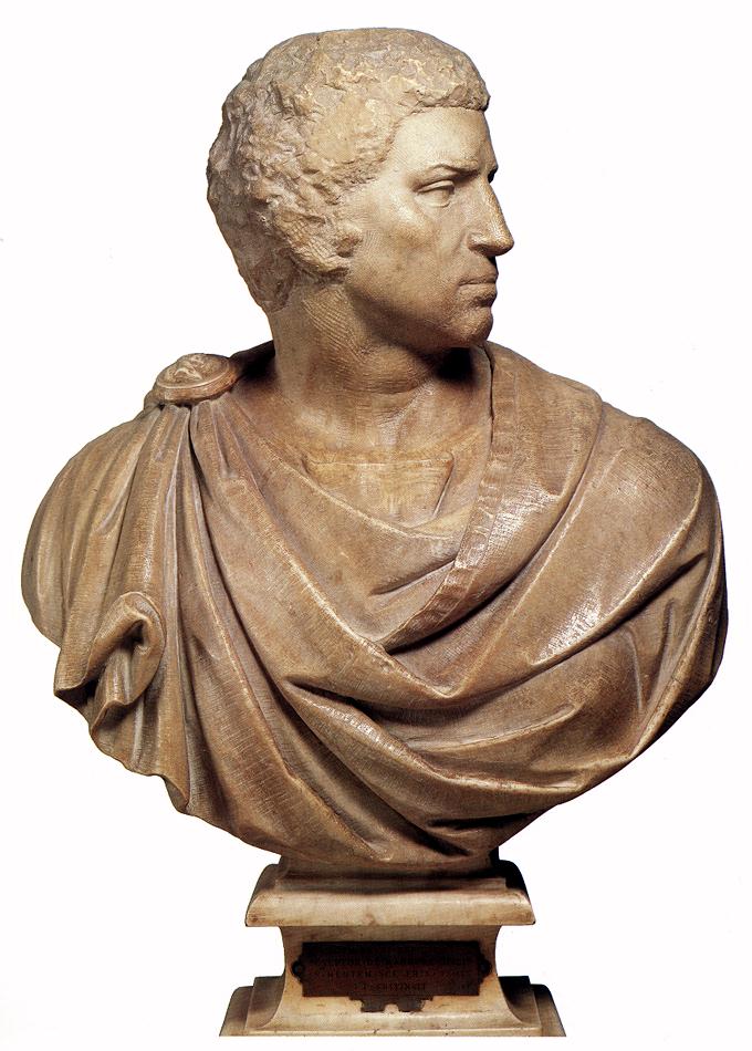 Brutus, vintage artwork by Michelangelo, A3 (16x12