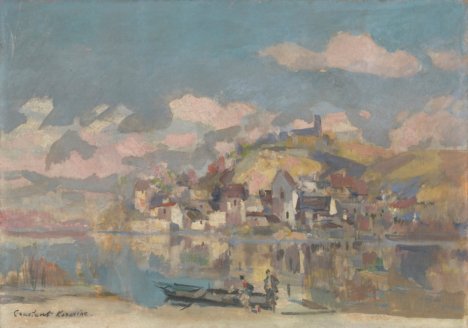 Amboise sur Loire by Constantin Alexeevich Korovin,A3(16x12")Poster