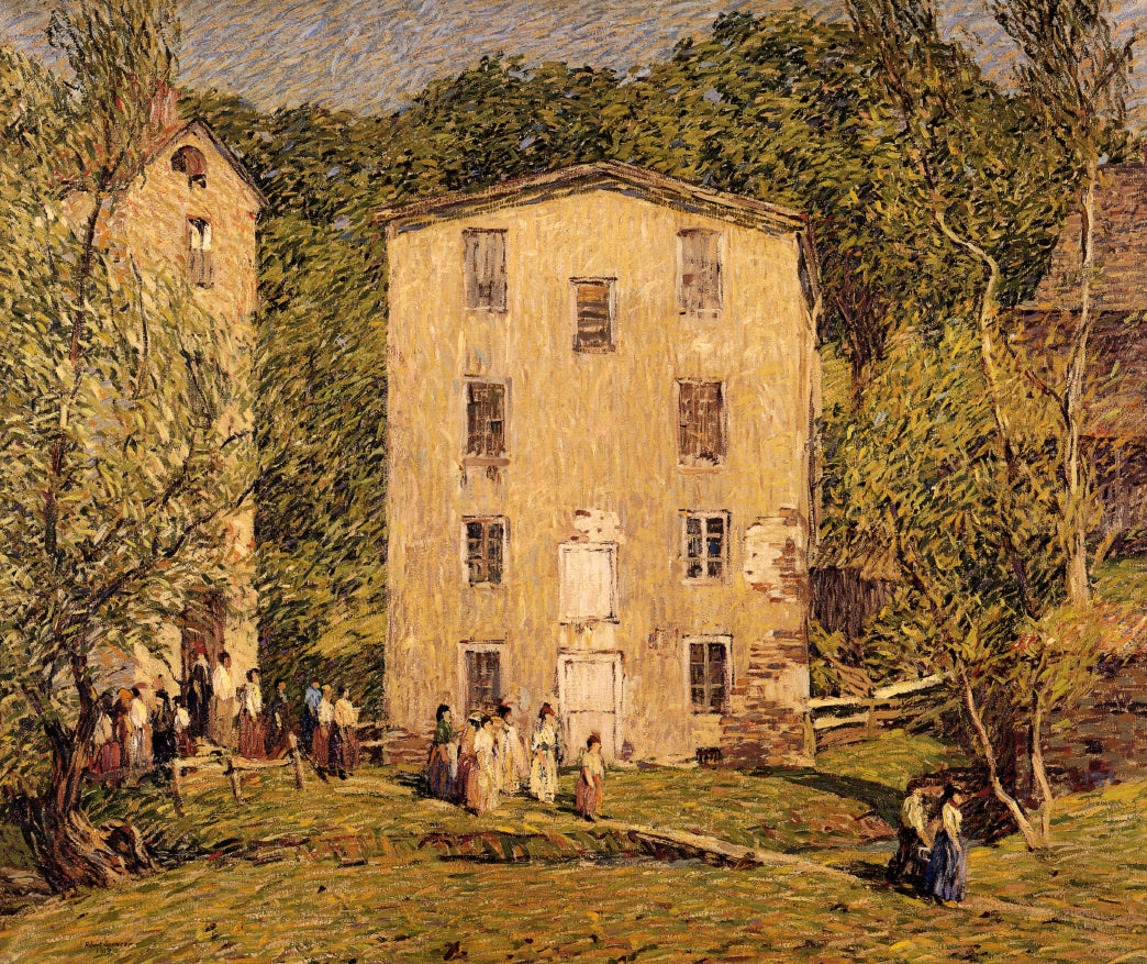 Five O'Clock, June, vintage artwork by Robert Spencer, 12x8" (A4) Poster