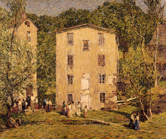 Five O'Clock, June, vintage artwork by Robert Spencer, 12x8" (A4) Poster
