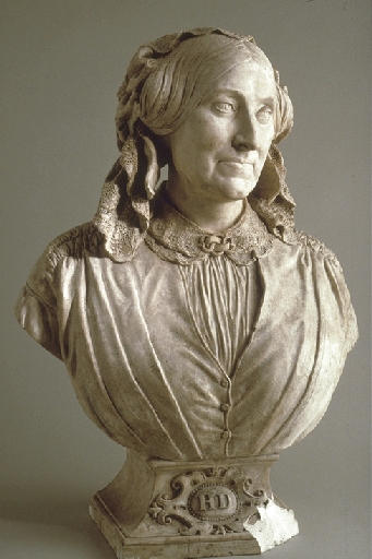 Madame Delerue, vintage artwork by Jean-Baptiste Carpeaux, 12x8" (A4) Poster