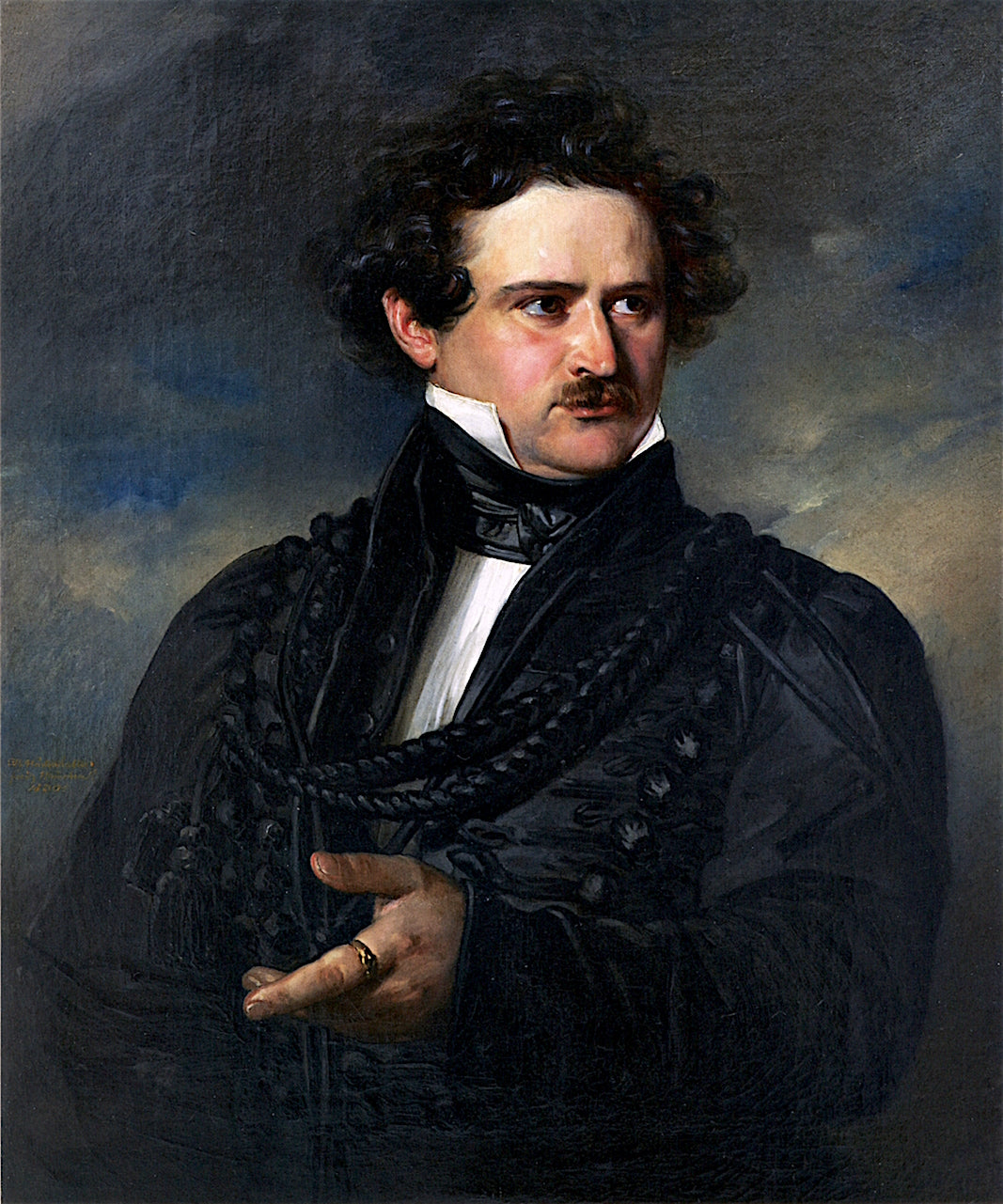 Karl Spindler, vintage artwork by Franz Xavier Winterhalter, A3 (16x12") Poster Print