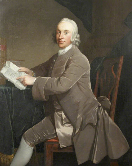 John Andrews, vintage artwork by Thomas Hudson, 12x8" (A4) Poster