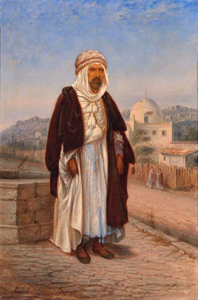 Kaby le Algerian, vintage artwork by Antonio Zeno Shindler, 12x8" (A4) Poster