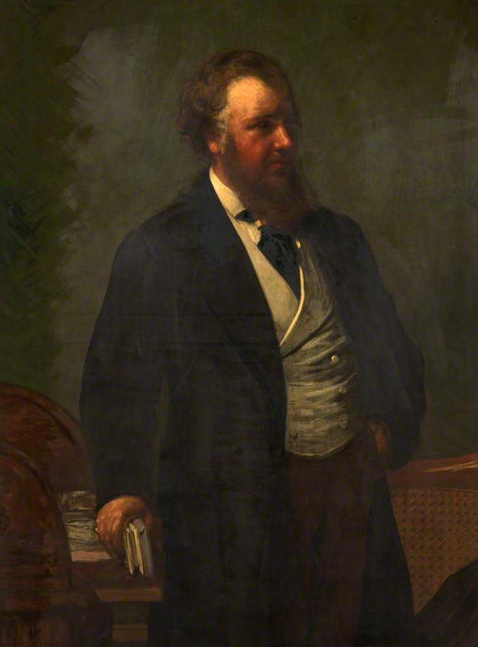 John Platt, vintage artwork by James Sant, R.A., A3 (16x12") Poster Print