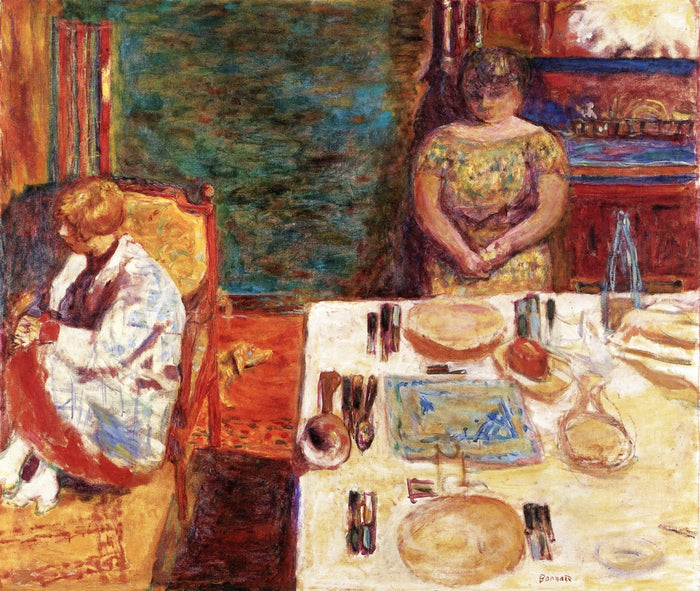 Before Dinner by Pierre Bonnard,A3(16x12