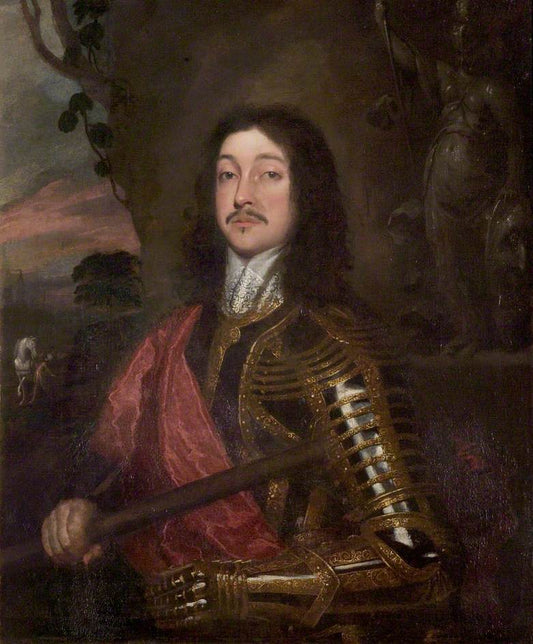 Sir Richard Willis, vintage artwork by William Dobson, 12x8" (A4) Poster