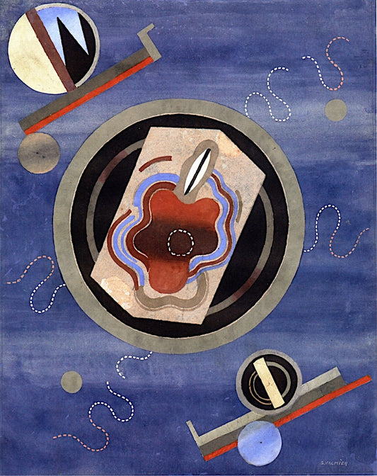 Shapes in Space by Georges Valmier,16x12(A3) Poster