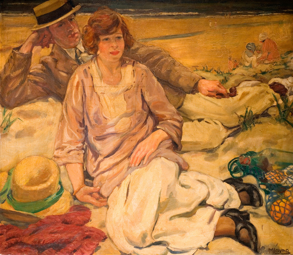 The Holidaymakers by Mabel Frances Layng,16x12(A3) Poster
