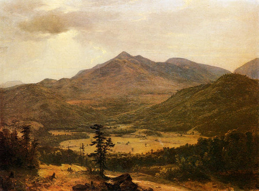 Adirondacks, vintage artwork by Asher Brown Durand, A3 (16x12") Poster Print