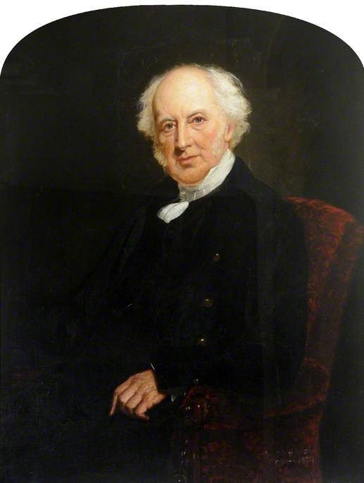Reverend A. B. Wrightson (1793–1878), vintage artwork by Edmund Havell the Younger, A3 (16x12") Poster Print