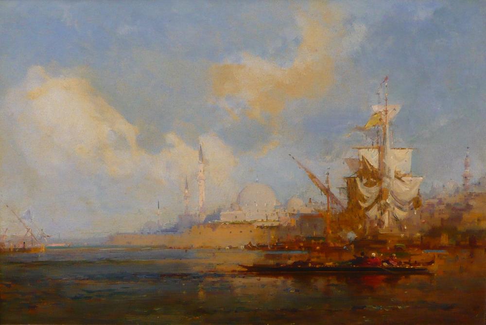 Vue sur Constantinople by Henri Duvieux,A3(16x12")Poster