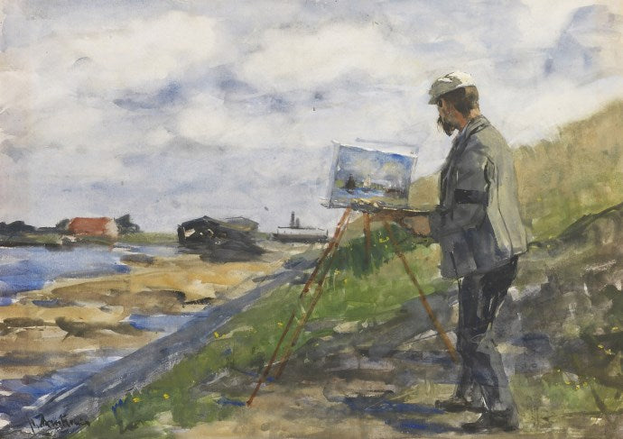 ainter Carl August Breitenstein at Work by Floris Arntzenius,A3(16x12")Poster