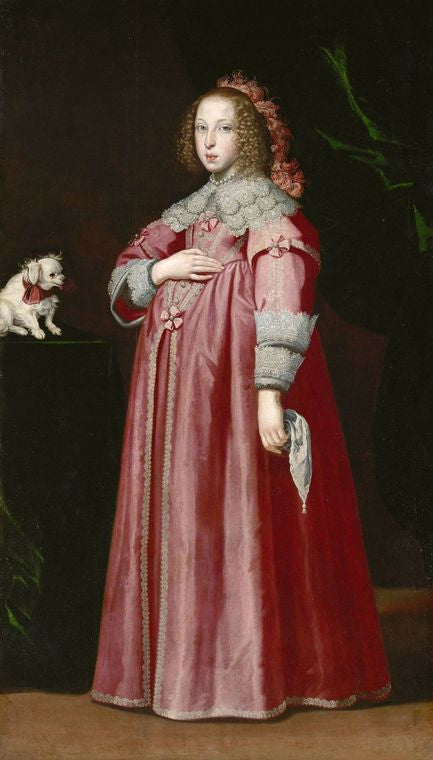Archduchess Maria Leopoldine, vintage artwork by Lorenzo Lippi, 12x8" (A4) Poster