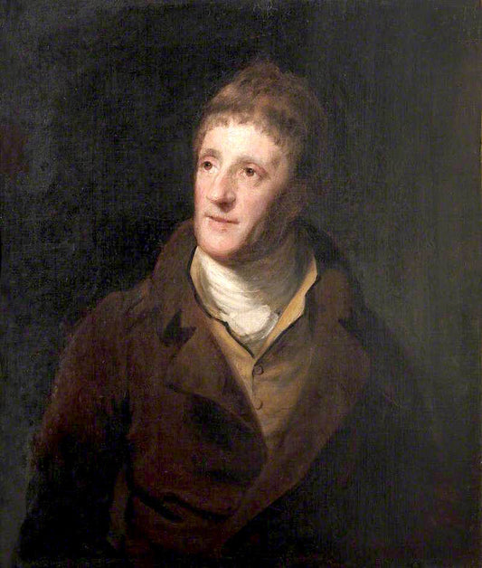 Sir John Soane, vintage artwork by Samuel Drummond, 12x8" (A4) Poster