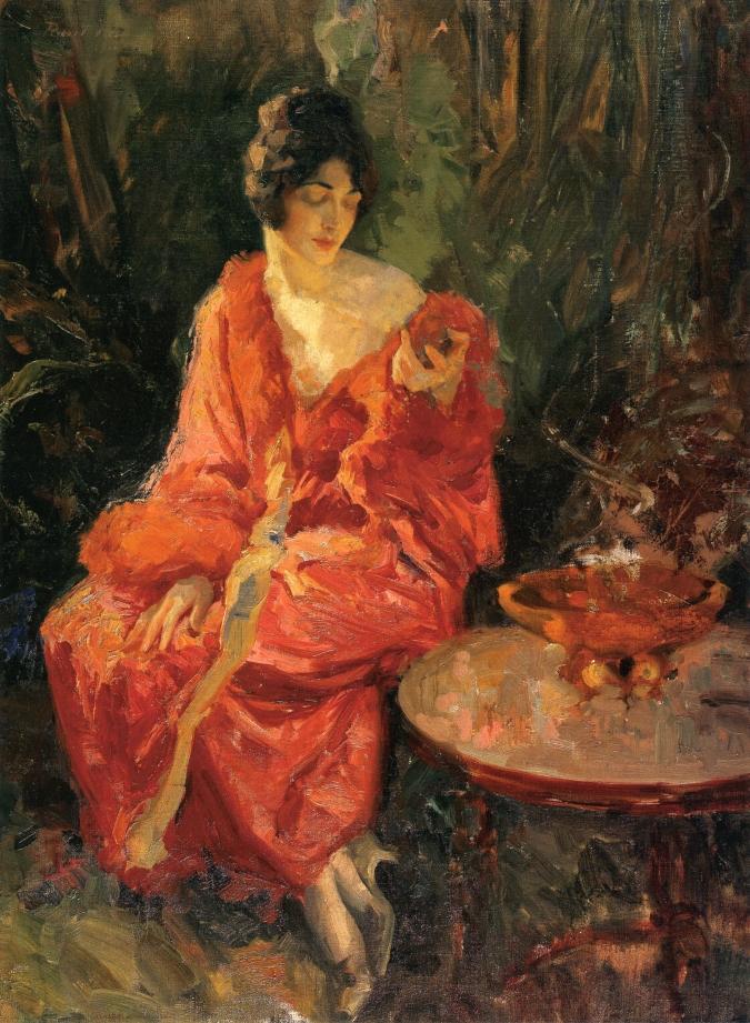 Morning Reflections by Robert Lewis Reid,A3(16x12")Poster