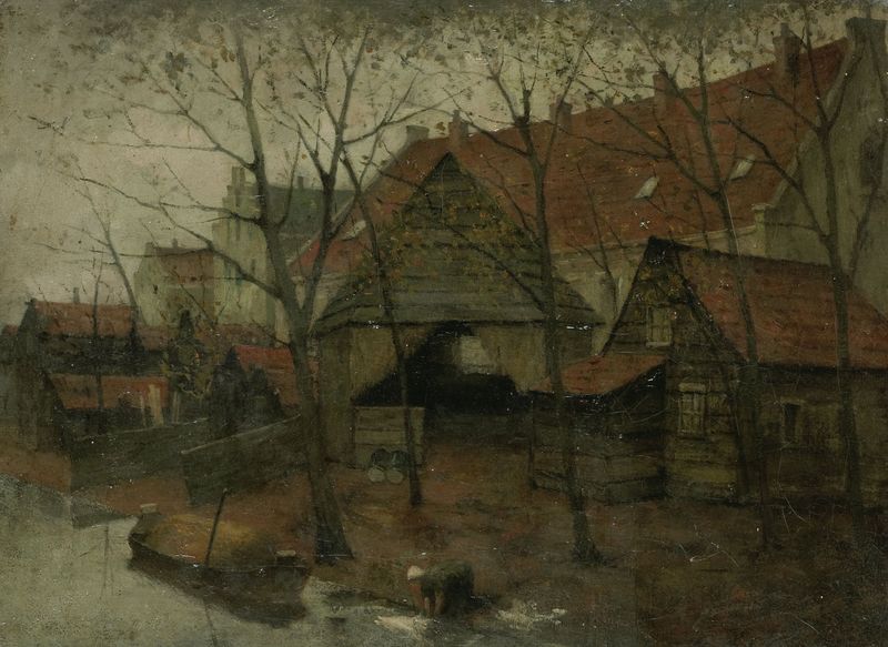 De Vinkenbuurt bij Amsterdam by Eduard Karsen,A3(16x12")Poster