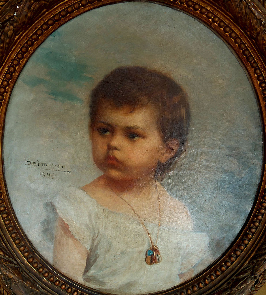  with Golden Necklace Pendants by Belmiro Barbosa de Almeida,A3(16x12")Poster