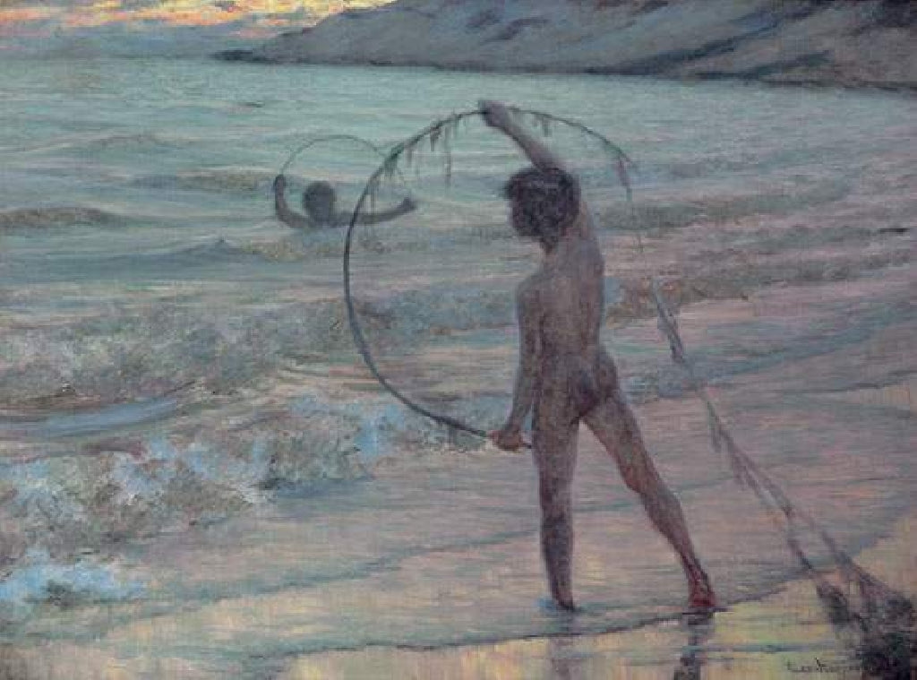 The Circle of the Sea by Alexander Harrison,A3(16x12")Poster