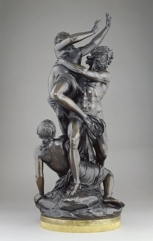 Pluto Abducting Proserpine, vintage artwork by François Girardon, 12x8" (A4) Poster