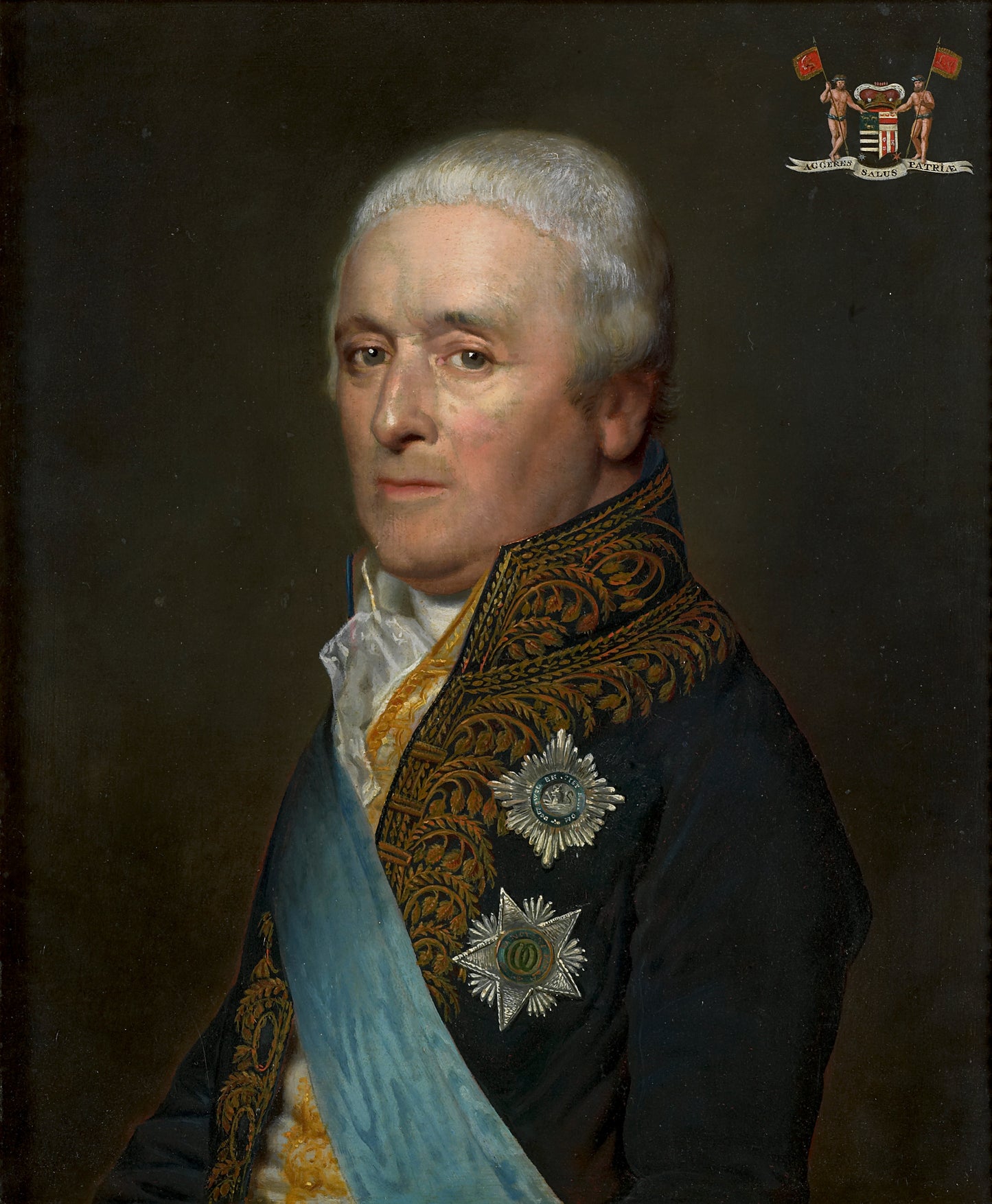 Adriaen Pieter Twent (1745-1816), vintage artwork by Willem Bartel van der Kooi, 12x8" (A4) Poster