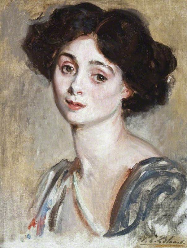 Lady Marjorie Manners by Jacques-emile Blanche,A3(16x12")Poster