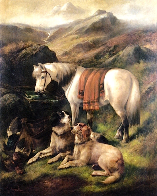 A Well Earned Rest by John Gifford,16x12(A3) Poster
