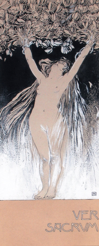 Ver Sacrum by Koloman Moser,A3(16x12")Poster