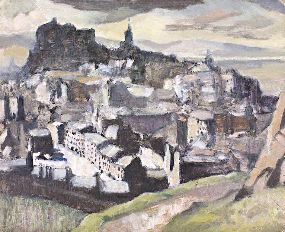 Edinburgh (study) by William Crozier,16x12(A3) Poster