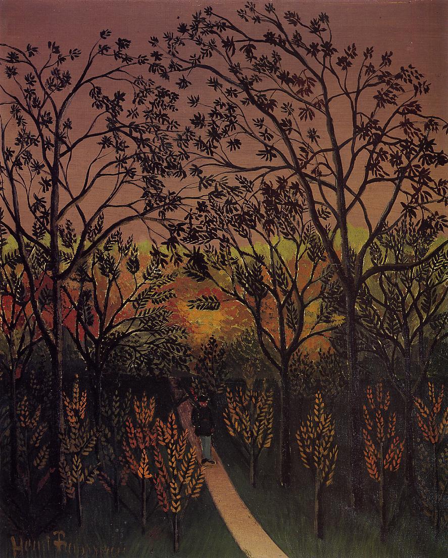 A Corner of the Plateau of Bellevue by Henri Rousseau,A3(16x12")Poster
