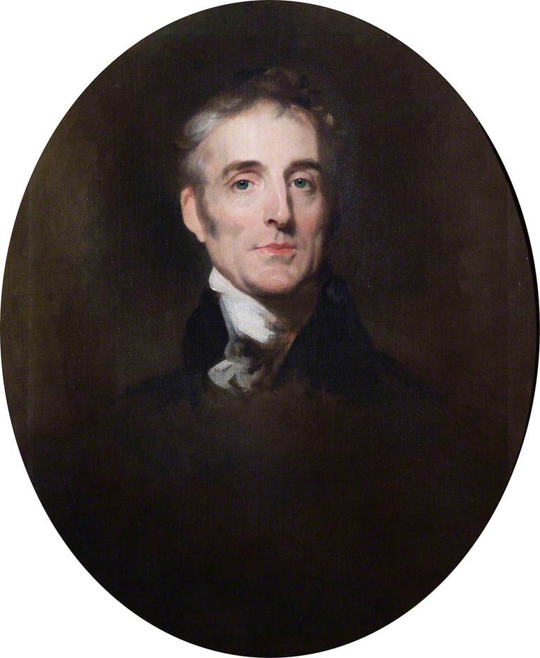 Arthur Wellesley, 1st Duke of Wellington, vintage artwork by John Philip Simpson, 12x8" (A4) Poster