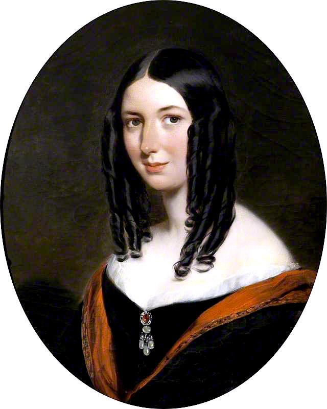 Mary Elizabeth Williams, Mrs George Hammond Lucy, vintage artwork by Richard Buckner, A3 (16x12") Poster Print