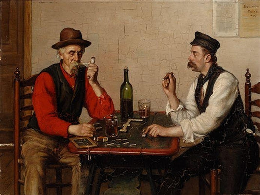 A Good Smoke by Benjamin Liepman Prins,A3(16x12")Poster