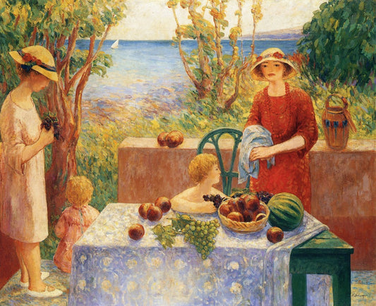 Champigne by Henri Lebasque,A3(16x12")Poster