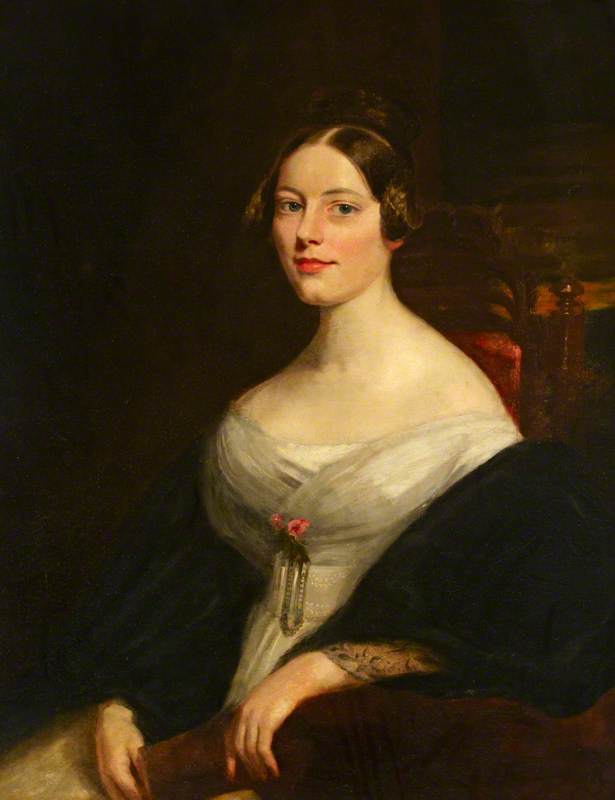 Mary Postans, vintage artwork by Hermann Winterhalter, A3 (16x12") Poster Print