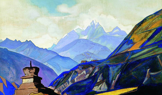 Gumran by Nicholas Roerich,16x12(A3) Poster