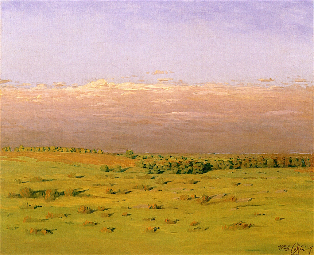 The Plain, Late Afternoon by William Coffin,A3(16x12")Poster