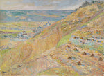 Hill over Giverny by Blanche Hoschede-Monet,A3(16x12")Poster