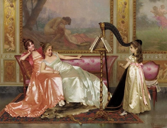 Little Concert by Vittorio Reggianini,A3(16x12")Poster